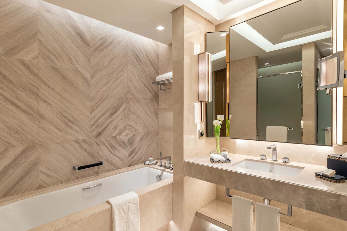 سرویس بهداشتی و حمام هتل تاج اگزوتیکا ریزورت